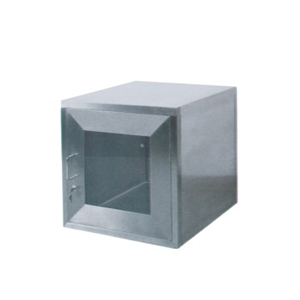 Jendela transfer interlock pintu ganda