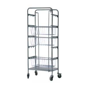 Rak penyimpanan tipe jaring satu baris